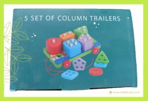 كرتون مقطورة فارز ذات الشكل الهندسي